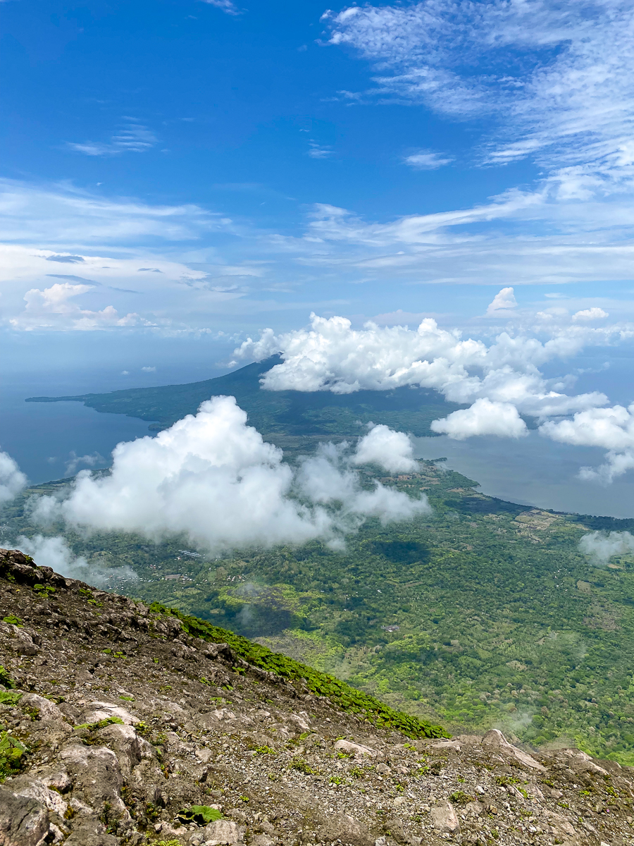 View of Ometepe Island vocanoes in Nicaragua