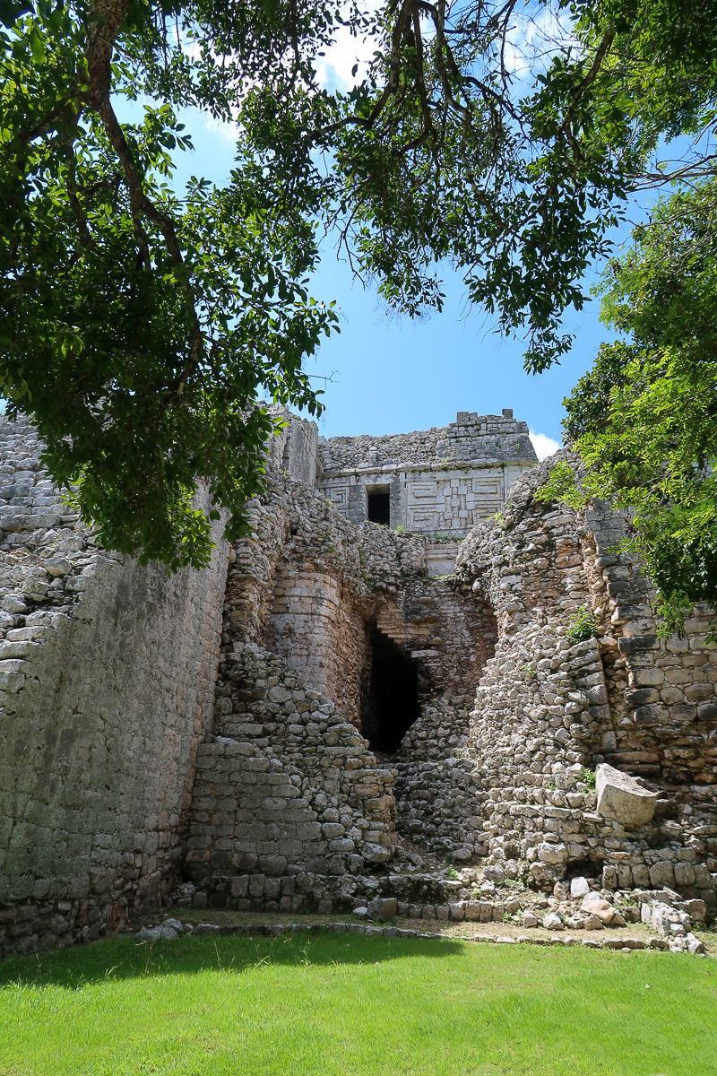 Ruins of Chichen Itza, a UNESCO World Heritage Site in Mexico