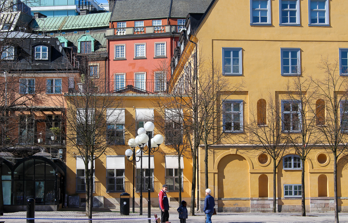 Beautiful architecture in Stockholm
