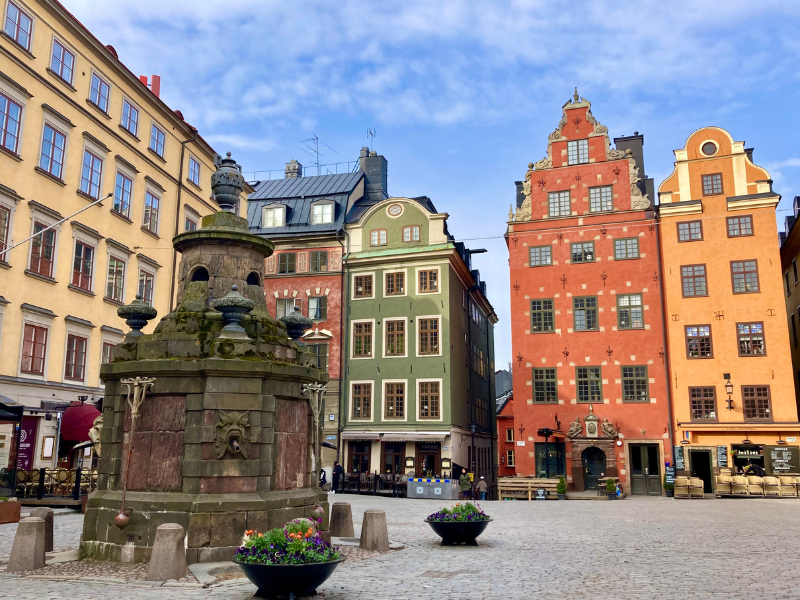 stortorget is an iconic square in stockholm's old town - a must see with 72 hours in stockholm