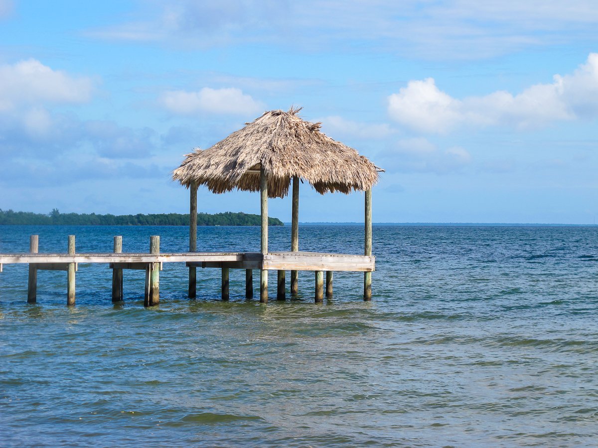 Palapa in Belize