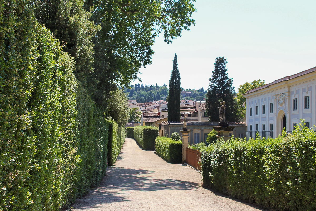 Boboli Gardens on a sunny day. This beautiful garden is a must-visit during your 3 days in Florence.