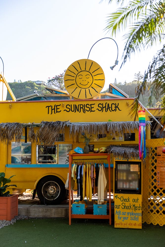 The Sunrise Shack. Your Oahu itinerary won't be complete without a visit to one of this iconic yellow shack's locations in North Shore.