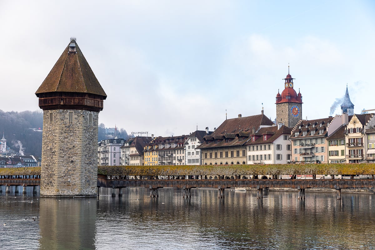 Iconic Chapel Bridge, a must-add to your Lucerne itinerary