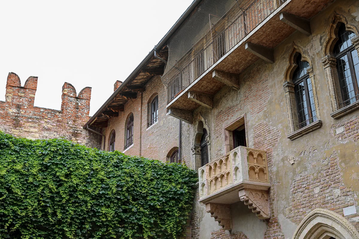 Famous balcony of Juliet's House, a must-include in your Verona itinerary