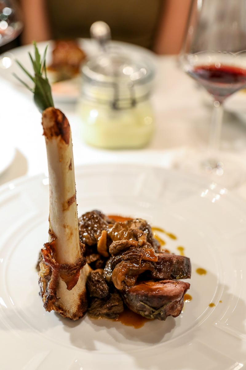 Meat dish at Trattoria I Masenini, a must-add restaurant in your itinerary for 2 days in Verona, Italy