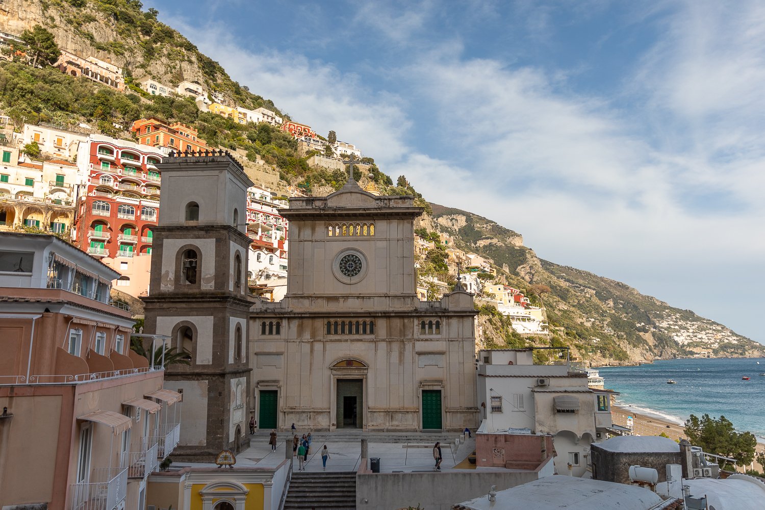 Chiesa di Santa Maria Assunta under the clouds' shade