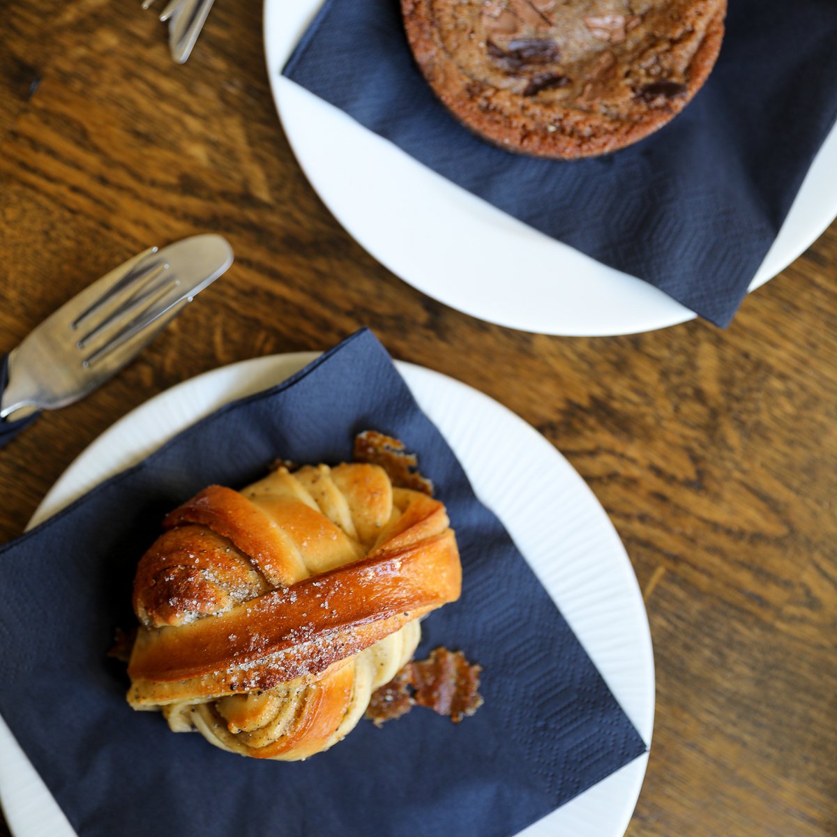 Delicious pastries at a bakery in Reykjavík