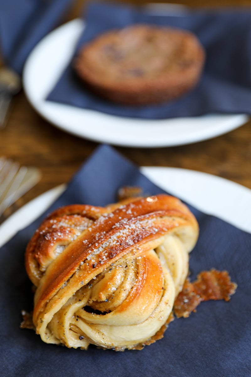 Pastries at a bakery in Reykjavík