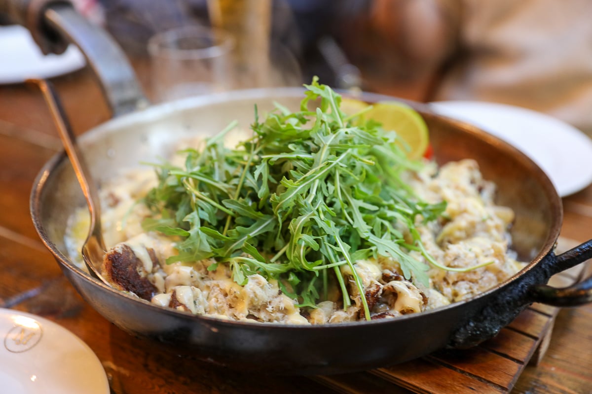 Plokkfiskur served in a pan