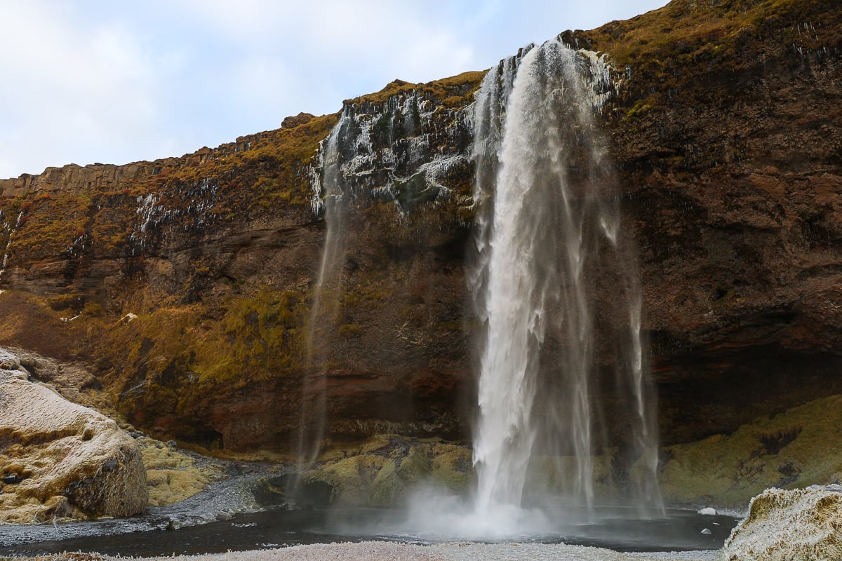 Waterfalls in the South Coast, Iceland
