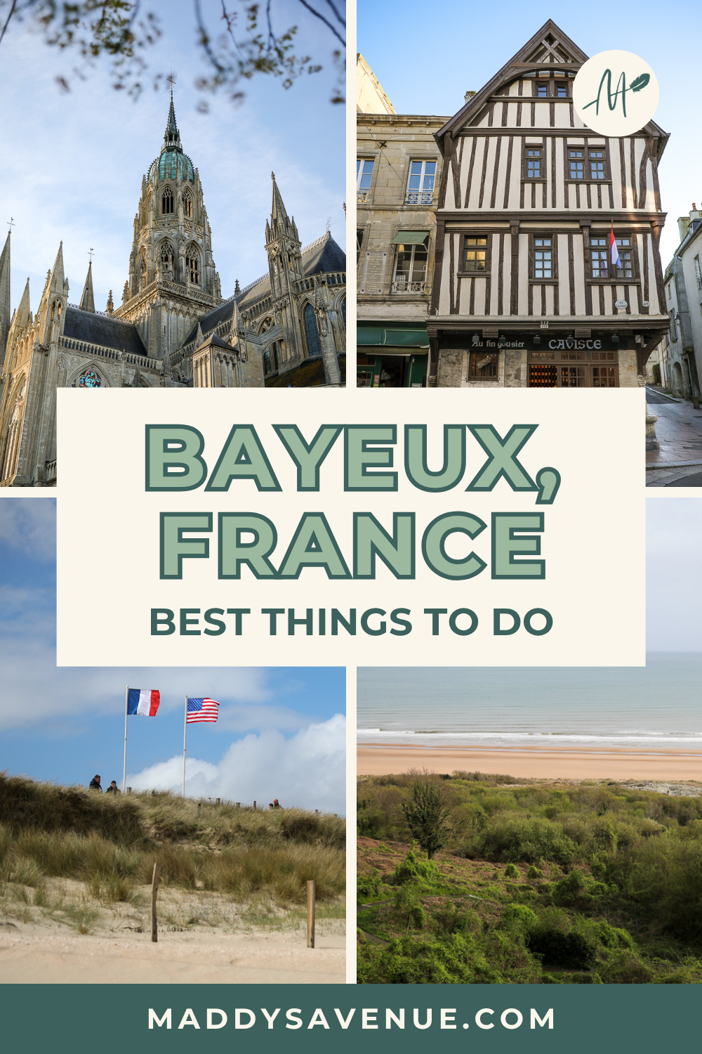 Even though I went to Bayeux, France for the history, I left dreaming about the food. The D-Day beaches, the Normandy American Cemetery, and the medieval old town are as moving and magnificent as you'd expect — but so are the Norman oysters, the Camembert, the salted butter caramel, and the local cider and Calvados. This 2,000-year-old town in the heart of Normandy is one of France's most underrated destinations, and I could have easily stayed a week. Save this guide for everything you need to know — the best things to do in Bayeux, the best restaurants, where to stay, day trips to the D-Day beaches and Mont Saint-Michel, and my full 3-day Bayeux itinerary!