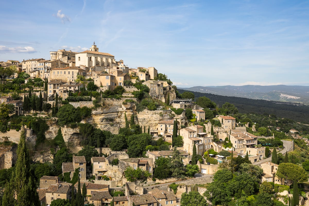 Hilltop village of Gordes in Provence, a sightseeing stop on some wine tours from Avignon